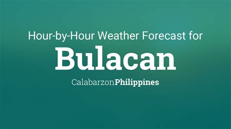 Malolos, Bulacan, Philippines Hourly Weather .
